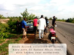 Five citizens, their driver escape from Kaduna-Abuja road commotion