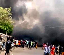 How explosion rocked Rivers market, injured two – Police