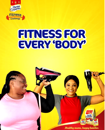 Fitness Challenge: Nigerian mums endorse Three Crowns çampaign