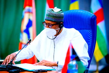 Buhari receives new COAS, Maj. Gen. Farouk Yahaya, at Aso Villa