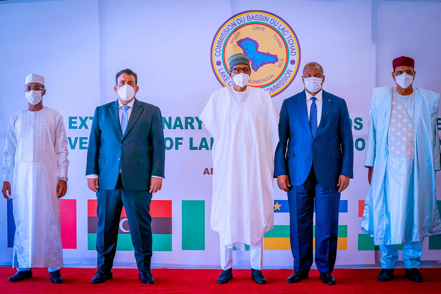 Photos Buhari Attends Extraordinary Summit Of The Lake Chad Basin