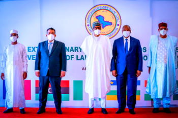 PHOTOS: Buhari attends Extraordinary summit of the Lake Chad Basin Commission