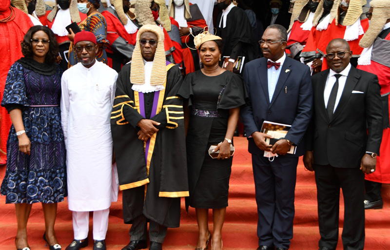 Okowa urges Judges to maintain professional integrity