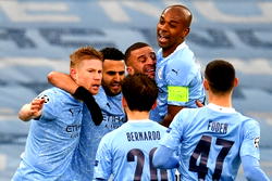 Breaking: Mahrez brace seals first Champions League final for Man City