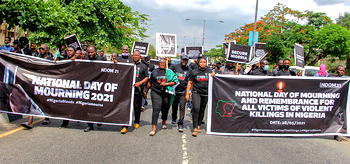 National Day of Mourning: CSOs, labour storm Lagos Assembly, demand emergency session on insecurity