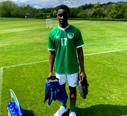 Osakpolor Solomon earns call up to Ireland U19 team