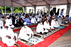 Be patient, surely, Allah is with those who are patient!