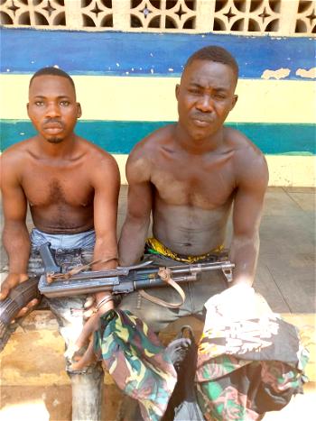 Another 2 Owerri prison inmates arrested with AK47 rifle