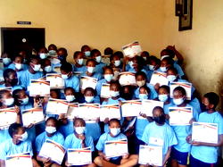 ‘Paint Your School’ initiative: Excitement as RETECH Foundation ‘lights up’ Queens College