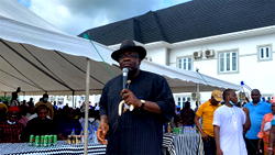 Dickson opens constituency office in Sagbama, assures constituents of direct access to him