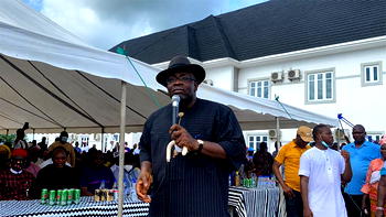 Dickson opens constituency office in Sagbama, assures constituents of direct access to him