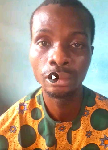 Confession video of ESN member: Nnamdi Kanu is 419, he should lead from Nigeria