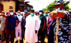Ugwuanyi replaces Innoson patrol van stolen by hoodlums at Iwollo Police Division, Ezeagu LGA