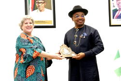 Gov Emmanuel seeks synergy with US on project implementation