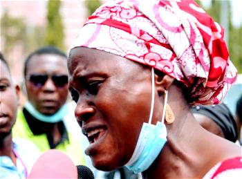 KIDNAPPED AFAKA 29, GREENFIELD 16 STUDENTS: Anguished parents protest at NASS, accuse FG of neglect