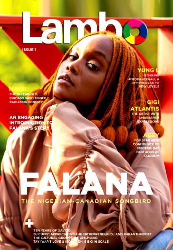 Singer Falana covers Lambo Xtra Magazine