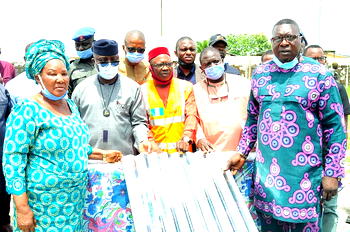 OCEAN SURGE: Ayetoro community gets relief materials from Federal government