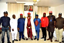 Delta monarch applauds DESOPADEC boss over quality of projects