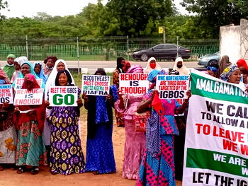Allow Biafrans go without bloodletting, Northern women tell PMB, NASS