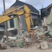 Obaseki demolishes loyalist hotel in Benin