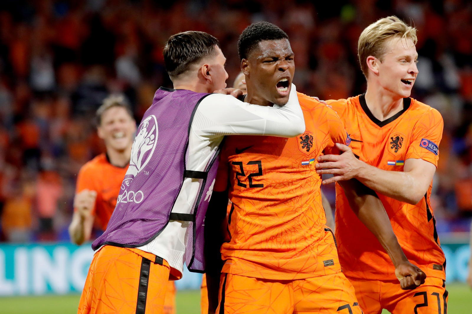 EURO 2020: Netherlands put off early scare in 3-2 late win over Ukraine