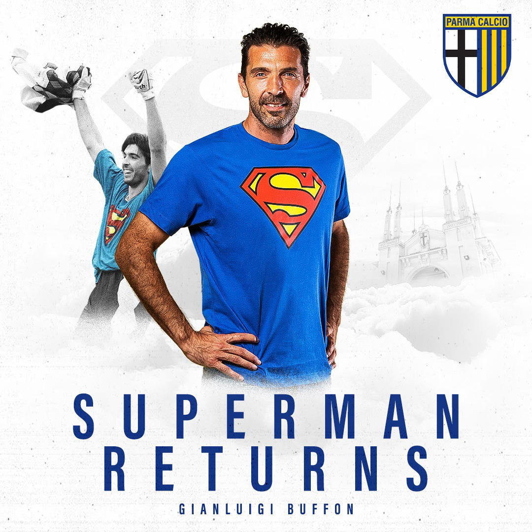 ‘Superman’ Buffon returns to Parma, 20 years after departure