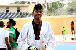 Olympics-bound Anyanacho wins gold at Beirut Taekwondo open