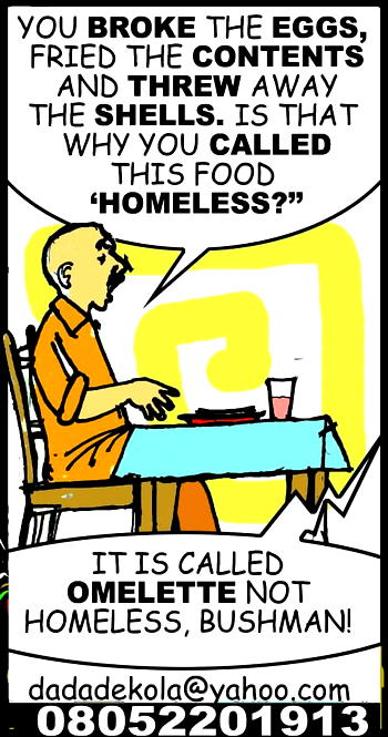 Mr & Mrs: Homeless or omelette?