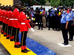 Rain disrupts IGP’s visit to Lagos Command