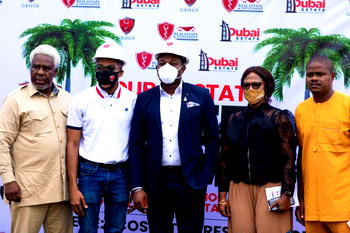 Anambra Speaker applauds Chuky Ezenwa at Dubai estate tree planting exercise