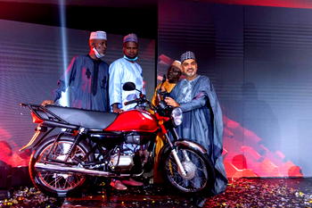 Hero MotoCorp, kewalram launch upgraded Hunter Motorcycle in Abuja
