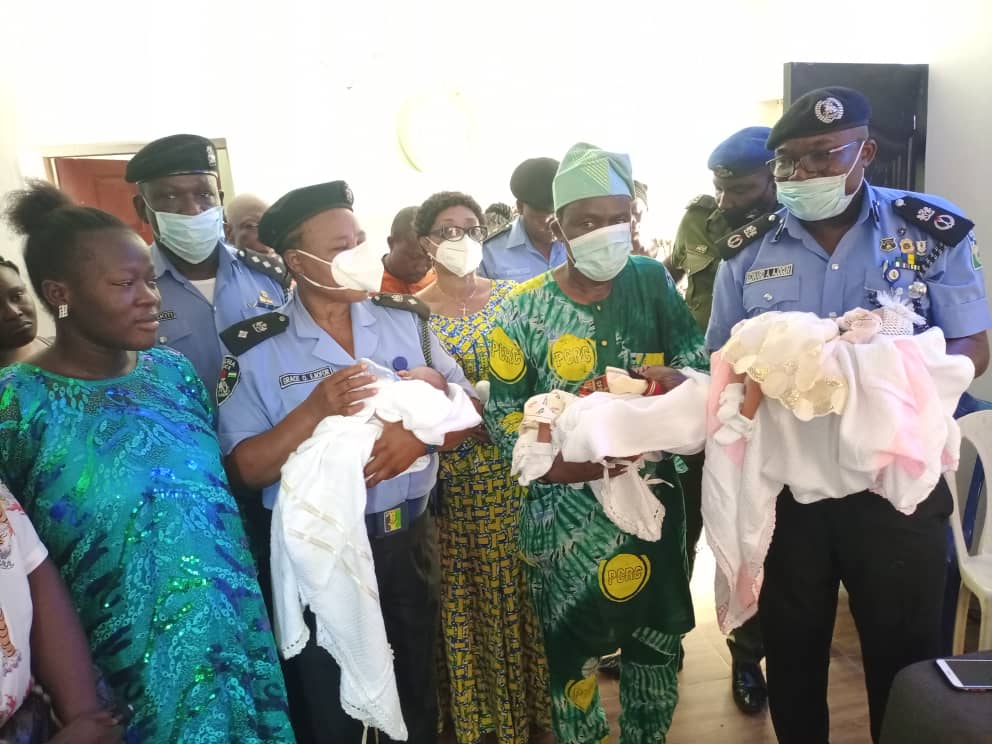 Female police officer delivers triplet in Ogun