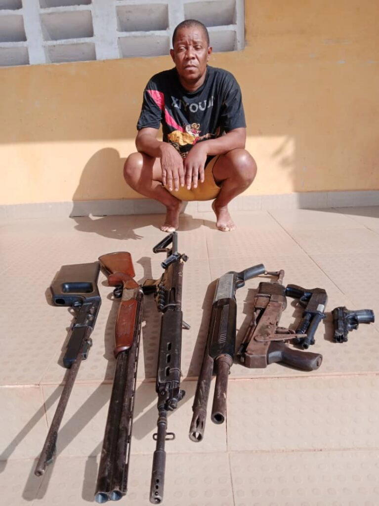 gun runner, criminals in Delta
