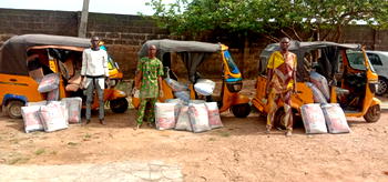 3 tricycle operators in Police net for stealing 300 bags of cement in Ogun