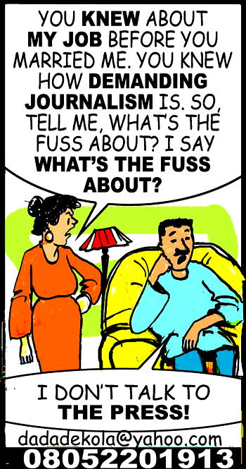 Mr & Mrs: I Don’t Talk to the Press