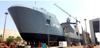 Nigerian Navy launches Landing Ship Tank