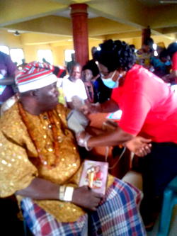 NGO takes medical, food outreach to displaced Ohafia residents