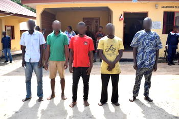 Five suspects dealing in adulterated petroleum products arrested by Ondo NSCDC