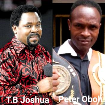 TB Joshua’s Burial: Ex-British boxing champion, Peter Oboh tasks Sanwo-Olu on security