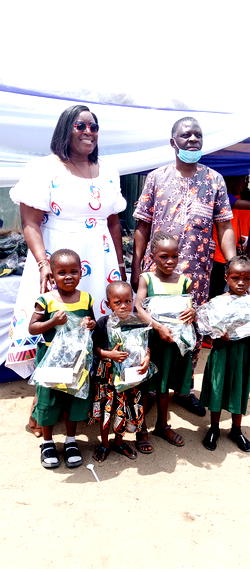 Sparkle Foundation donates uniforms, shoes, others to pupils