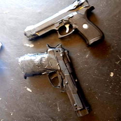 Police recover toy pistols from NGO training shooters at Maiduguri hotel