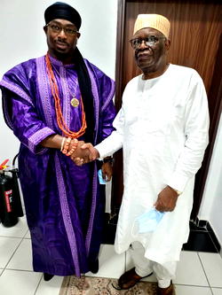 THREAT TO ATTACK DELTA: Dein of Agbor visits Presidency to express concern