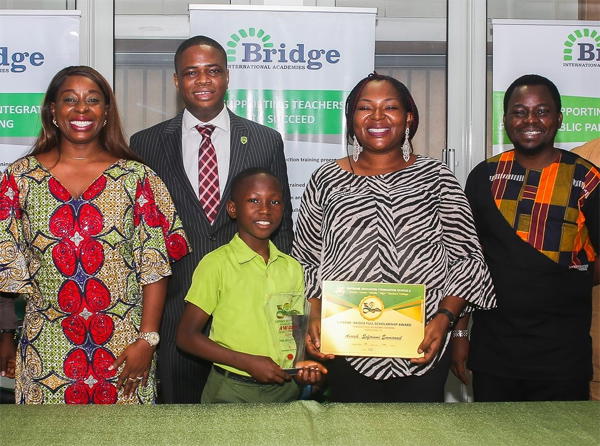 Bridge pupil receives full scholarship for outstanding performance