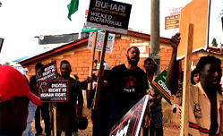 Breaking: Police disperse protesters at Gani Fawehinmi Park in Lagos