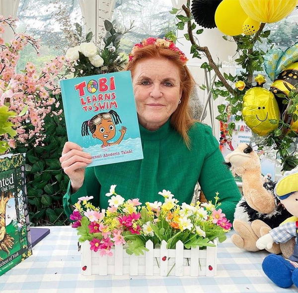 Duchess of York reads book by Nigerian Author