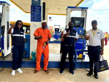 Enyo reopens retail station at Isheri