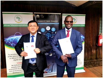 Boost for digital transformation in Africa as Huawei pens deal with African Telecommunications Union