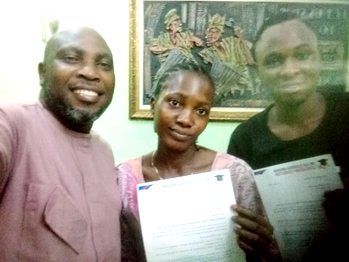 Foundation donates library to Ilogbo High school, offer Varsity scholarship to 2 indigent students