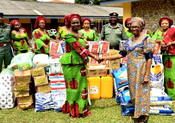 NAOWA donates relief Items to  widows, orphanages, others in South West