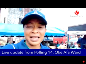 6724242C DE8C 4899 A8E5 1BF29063C9FB VIDEO: Live update from Polling 14, Oke Afa Ward